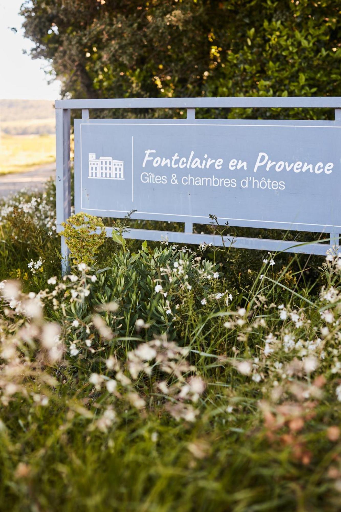 Fontclaire En Provence Bed & Breakfast Uchaux Exterior foto